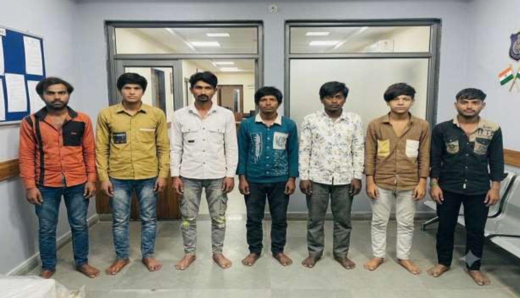 કડી પોલીસ સ્ટેશન ના પી. આઈ. એ. એસ. રબારી ની “રણનીતિ” અને કોન્સ્ટેબલ જયેશભાઈ ની “જાગૃત નજરથી” કોપર ચોરીની ટોળકી ઝડપાઈ